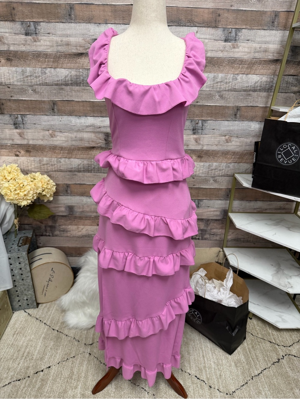 Pink Show Me Your MuMu Greta Dress M - Picture 1 of 5
